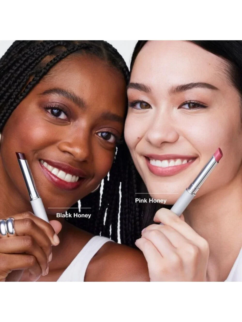 Sheer Tinted Lip Balm in 3 Iconic Shades: Black Honey, Pink, Nude Honey